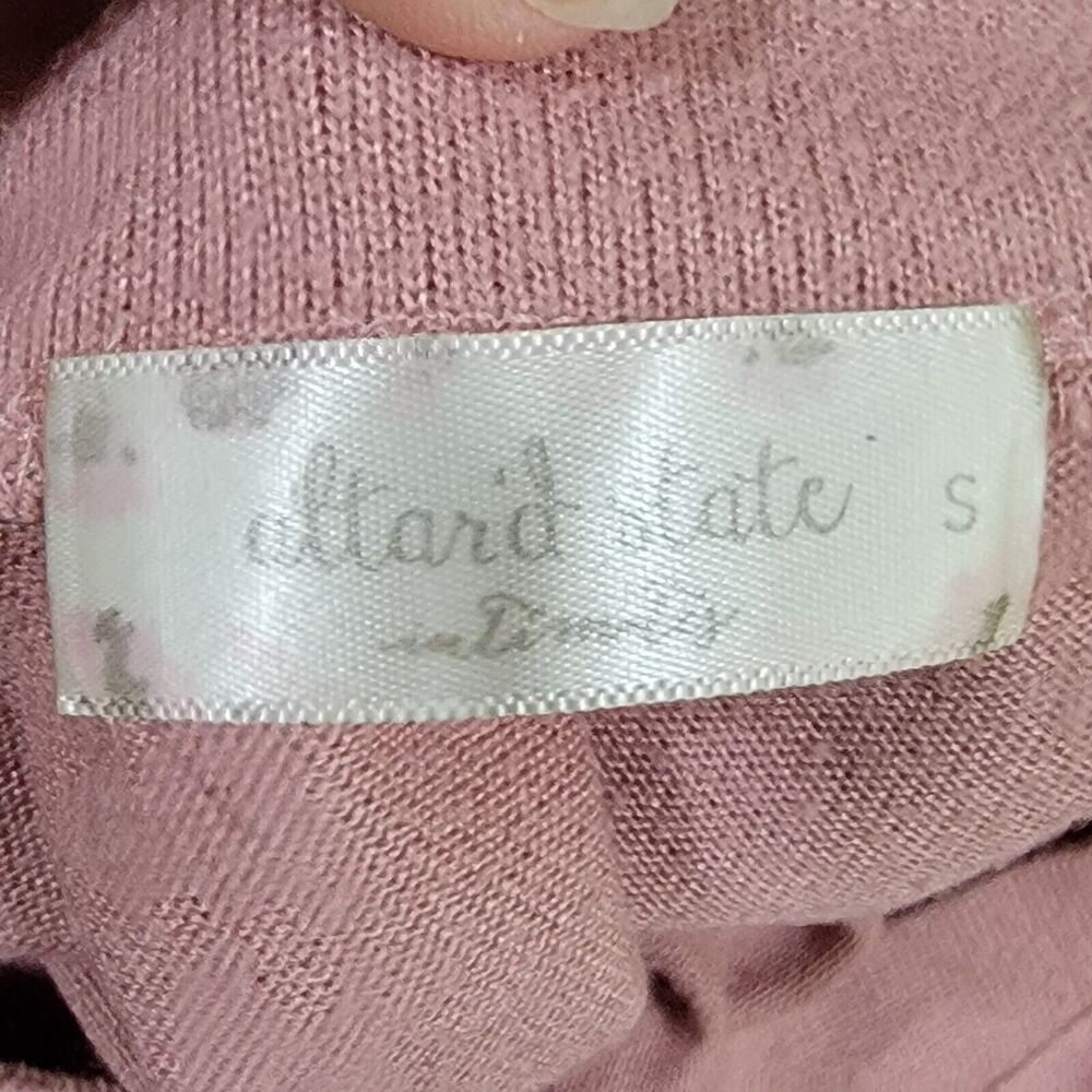 Altard State Pink Small Crop Top Tie Waist Casual Soft Girl Y2K Loungewear - Picture 3 of 7